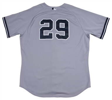 2011 Rafael Soriano ALDS Game 3 Used New York Yankees Road Jersey (MLB Authenticated & Steiner)